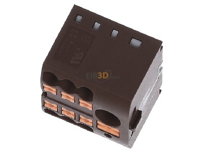 Ansicht oben vorne Phoenix PTFIX 6/6X2,5 BN Verteilerblock 