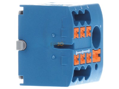 Ansicht links Phoenix PTFIX 6/6X2,5 BU Verteilerblock 