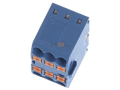 Ansicht oben vorne Phoenix PTFIX 6X2,5 BU Verteilerblock 