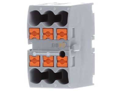 Frontansicht Phoenix PTFIX 6X2,5 GY Verteilerblock 