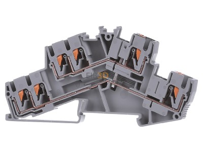 Frontansicht Phoenix PTTBS 2,5-TWIN-PV Doppelstockklemme 