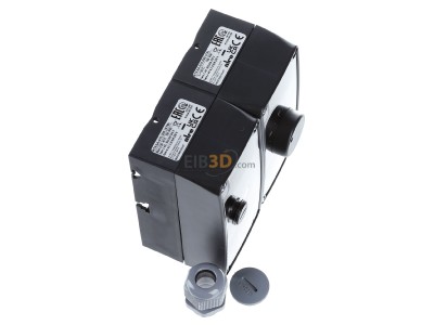 Ansicht oben links Alre-it RTKSA-010.200 Universalhermostat TR, STB 