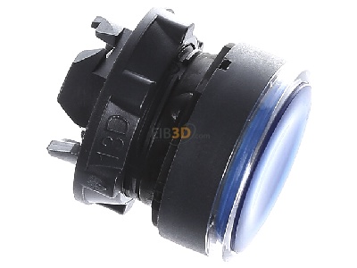 View top left Schneider Electric ZB5AH063 Push button actuator blue IP66 

