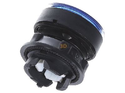 Top rear view Schneider Electric ZB5AH063 Push button actuator blue IP66 
