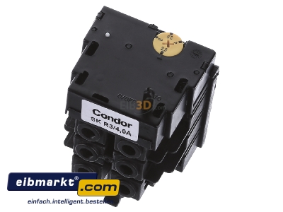 View up front Condor Pressure SK R3/4,0 Thermal overload relay

