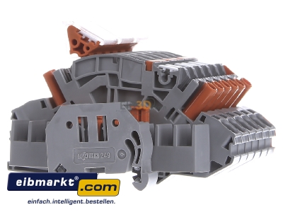 Ansicht links WAGO Kontakttechnik 2007-8876 Klemmenblock fr Stromwandler 