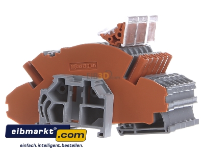Ansicht rechts WAGO Kontakttechnik 2007-8876 Klemmenblock fr Stromwandler 