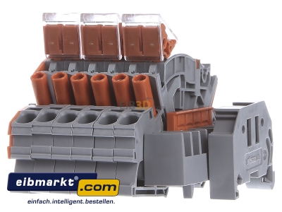 Ansicht hinten WAGO Kontakttechnik 2007-8876 Klemmenblock fr Stromwandler 