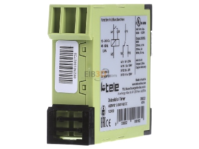 Ansicht hinten Tele Haase V2ZM10 12-240V AC/DC Multifunktionsrelais 1 Wechsler 