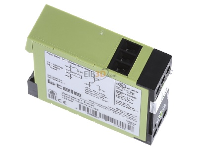 Ansicht oben links Tele Haase V2ZM10 12-240V AC/DC Multifunktionsrelais 1 Wechsler 