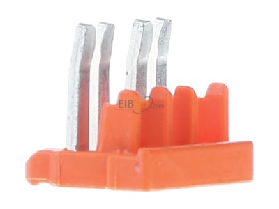 Ansicht rechts WAGO 2007-8442 Kurzschlussbr�cker isoliert 2-f. orange 