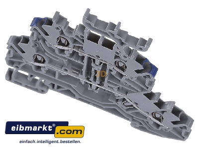 View up front WAGO Kontakttechnik 2000-2233 Feed-through terminal block 3,5mm 13,5A
