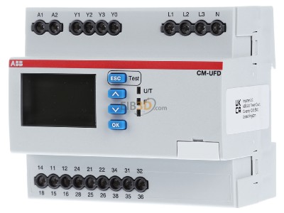 Frontansicht ABB CM-UFD.M31 berwachungsrelais 