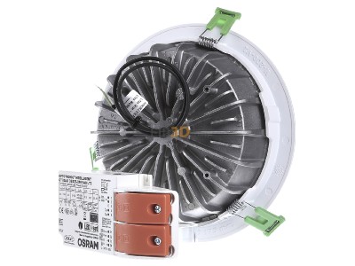 Ansicht hinten LTS VTFM 10.1530/DALI ws LED-Einbaudownlight 3000K inkl.Konverter 