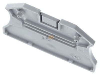 Top rear view Schneider Electric NSYTRAC22 End/partition plate for terminal block 
