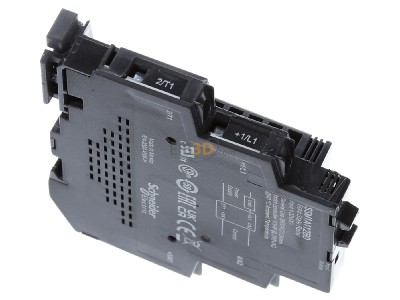 View top left Schneider Electric SSM1A112BD Solid state relay 
