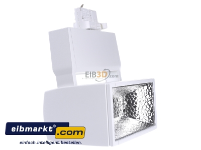 Ansicht links LTS Licht&Leuchten 646343 LED-Stromschienenstrahler wei 3000K EL 303.30.2 ws