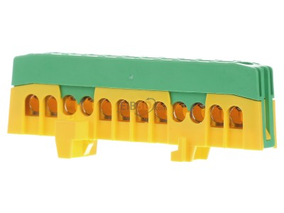 Front view Pollmann PE12-F2 Ground terminal block 
