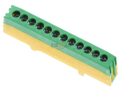 Top rear view Pollmann PE12-F2 Ground terminal block 
