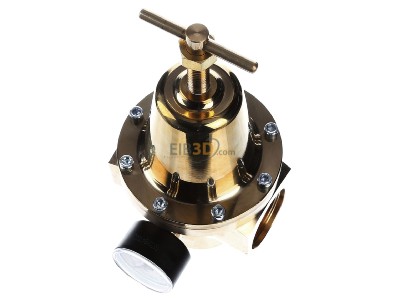 Ansicht oben vorne Landefeld DR 7740 Druckregler G 1 1/2 Zoll 