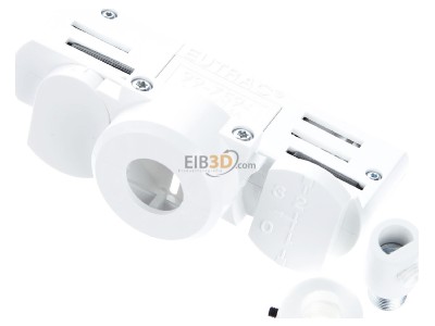 Ansicht oben vorne SLV 1001542 3-Phasen Adapter verkehrswei 