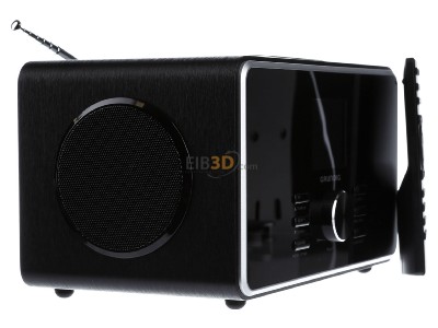 View on the left Beko Grundig CE DTR 6000 X sw Radio receiver 
