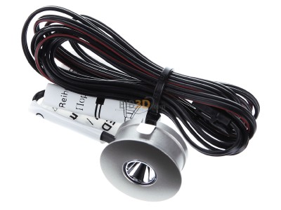 Ansicht oben vorne Hera 61001014008 LED-Einbauleuchte xw edelst. 