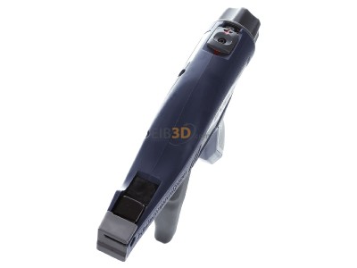 Ansicht oben links Hellermann Tyton EVO9i-MET/PL-BU Kabelbinderabbindewerkzeug bis 13,5 mm 