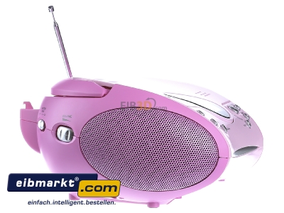 View on the left STL Deutschland SCD-24 PINK Radio recorder 
