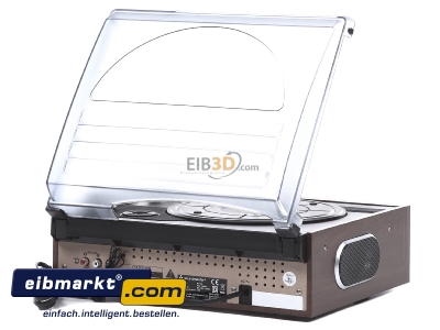 Ansicht hinten W�rlein GmbH PL186H Plattenspieler/Radio 70iger Jahr Design 