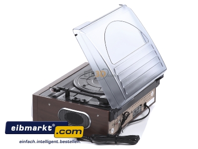 Ansicht oben rechts W�rlein GmbH PL186H Plattenspieler/Radio 70iger Jahr Design 