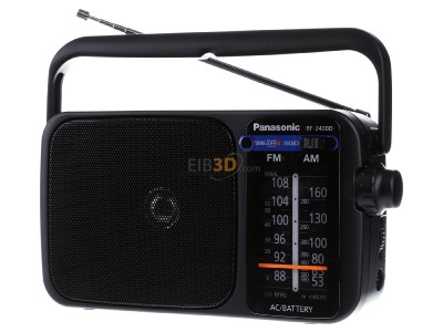 Front view Panasonic RF2400DEGK sw Radio receiver 
