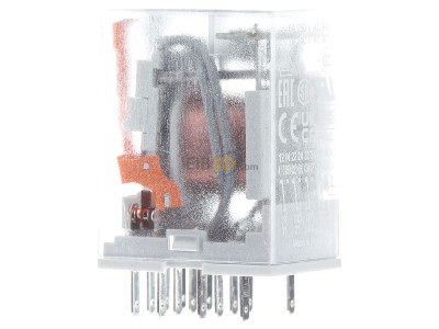 Ansicht links ABB CR-M024DC4L Interface-Relais, steckbar 4We, A1-A2=24VDC 