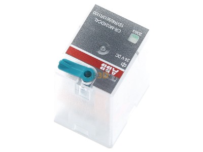 Ansicht oben hinten ABB CR-M024DC4L Interface-Relais, steckbar 4We, A1-A2=24VDC 