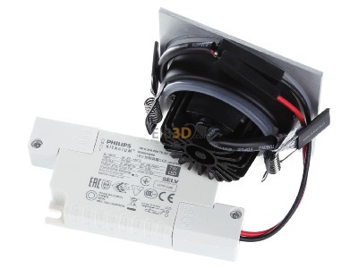 Ansicht oben hinten Brumberg 39355253 LED-Einbaustrahler 230V 3000K 