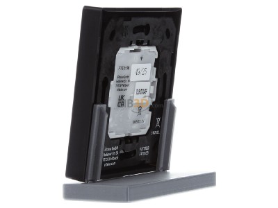 Ansicht rechts Eltako F4T55EB-am Funk-4-Kanal-Taster ant/matt m. Batterie 