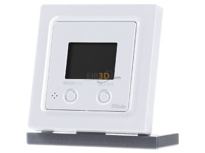 Front view Eltako BUTH55ED/12VDC-wg Room thermostat for bus system 
