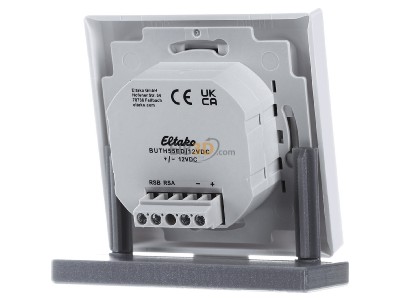 Back view Eltako BUTH55ED/12VDC-wg Room thermostat for bus system 
