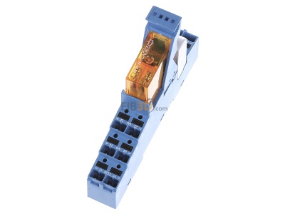 View top right Finder 48.P5.8.230.0060 Switching relay AC 230V 8A 
