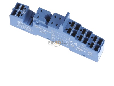 View up front Finder 95.P5 Relay socket 
