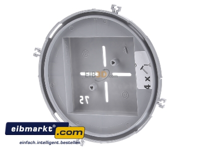 Ansicht hinten Kaiser 1281-69 Frontteil HaloX 100 DA 75x75 Sichtbeton 