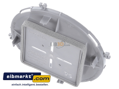 Ansicht oben vorne Kaiser 1281-69 Frontteil HaloX 100 DA 75x75 Sichtbeton 