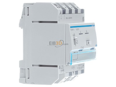 View on the left Hager TXA661A EIB, KNX dimming actuator 0...300W, 
