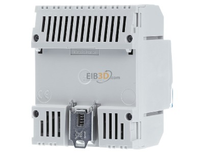 Back view Hager TXA661A EIB, KNX dimming actuator 0...300W, 
