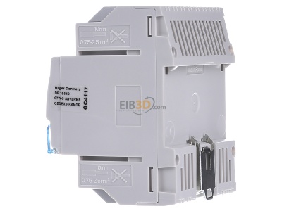 View on the right Hager TXA661B EIB, KNX control module 300W, 
