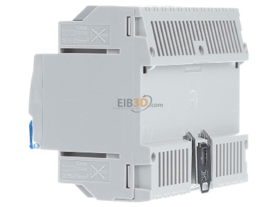 View on the right Hager TXA663A EIB, KNX dimming actuator 3-fold, 3 x 300W, 
