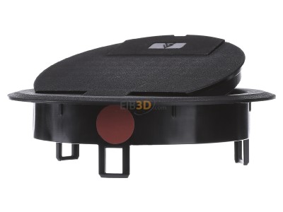 Back view OBO GES R2 9011 Mounting cover for underfloor duct box 

