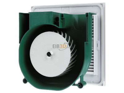 Back view Helios ELSVN60 Ventilator for in-house bathrooms 
