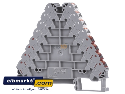 Ansicht hinten Phoenix Contact 3270133 Rangierverbinder 8A, 0,14-2,5qmm PTRV 8/WHRD