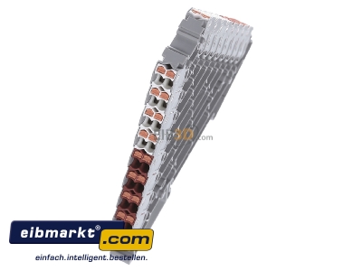 Ansicht oben links Phoenix Contact 3270133 Rangierverbinder 8A, 0,14-2,5qmm PTRV 8/WHRD
